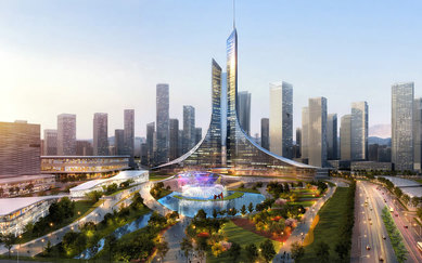 Kunming Wujiaba New City Center SmithGroup