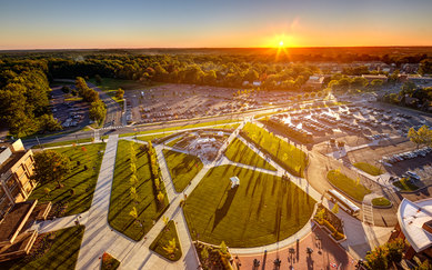 Kent State University - Risman Plaza and Student Green SmithGroup