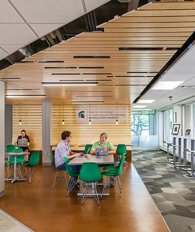 Michigan State University Innovation Hub SmithGroup East Lansing Higher Education Workplace Architecture