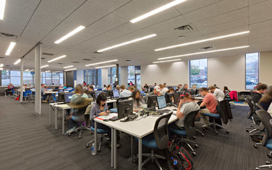 University of Arkansas Champions Hall Architecture Interior Higher Education SmithGroup