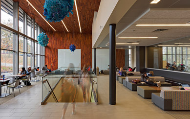 University of Arkansas Champions Hall Architecture Interior Higher Education SmithGroup