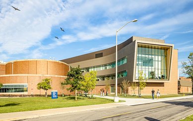 University of Michigan Dearborn Higher Education Architecture Exterior