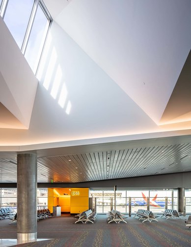 Phoenix Sky Harbor International Airport Terminal 4 Southwest Concourse Interior