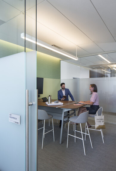 LA County Hall of Records Collaboration Workplace Interior Design Los Angeles California SmithGroup