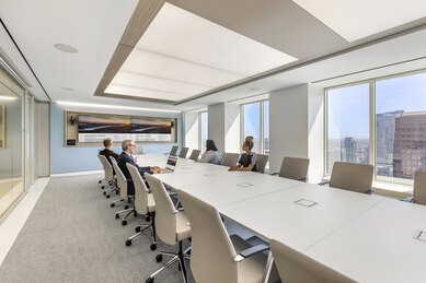 Nossaman LLP Los Angeles Conference Room Interior Design SmithGroup