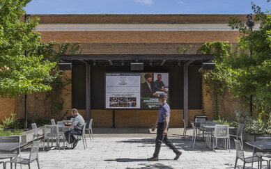 University of North Texas Music Building Courtyard - SmithGroup