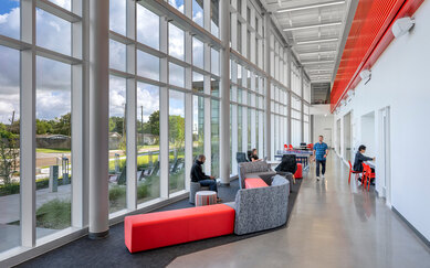 TAMU Victoria Wellness Recreation Interior