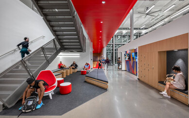 TAMU Victoria Wellness Recreation Interior