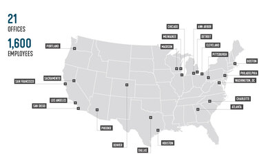 Firm Location Map Charlotte