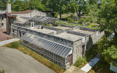 Fair Lane Estate, Greenhouse and Potting Shed - SmithGroup