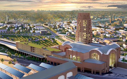 Buffalo Central Station Rendering SmithGroup Detroit Historic Preservation