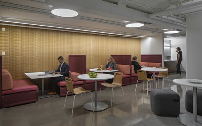 LA County Hall of Records Cafe Workplace Interior Design Los Angeles California SmithGroup