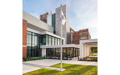 VA Canandaigua Exterior Health Architecture New York