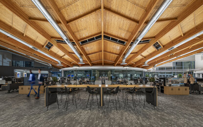 SmithGroup Phoenix Office Open Office Interior Design 