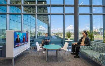 TAMU Victoria Wellness Recreation interior
